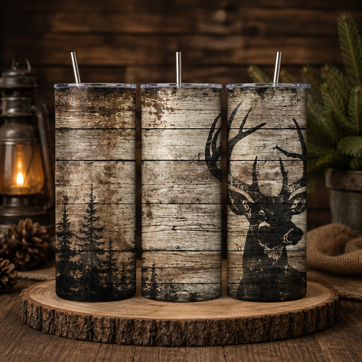Cabin Buck 20oz Tumbler