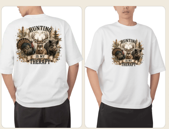 Hunting Is My Therapy T-Shirt
