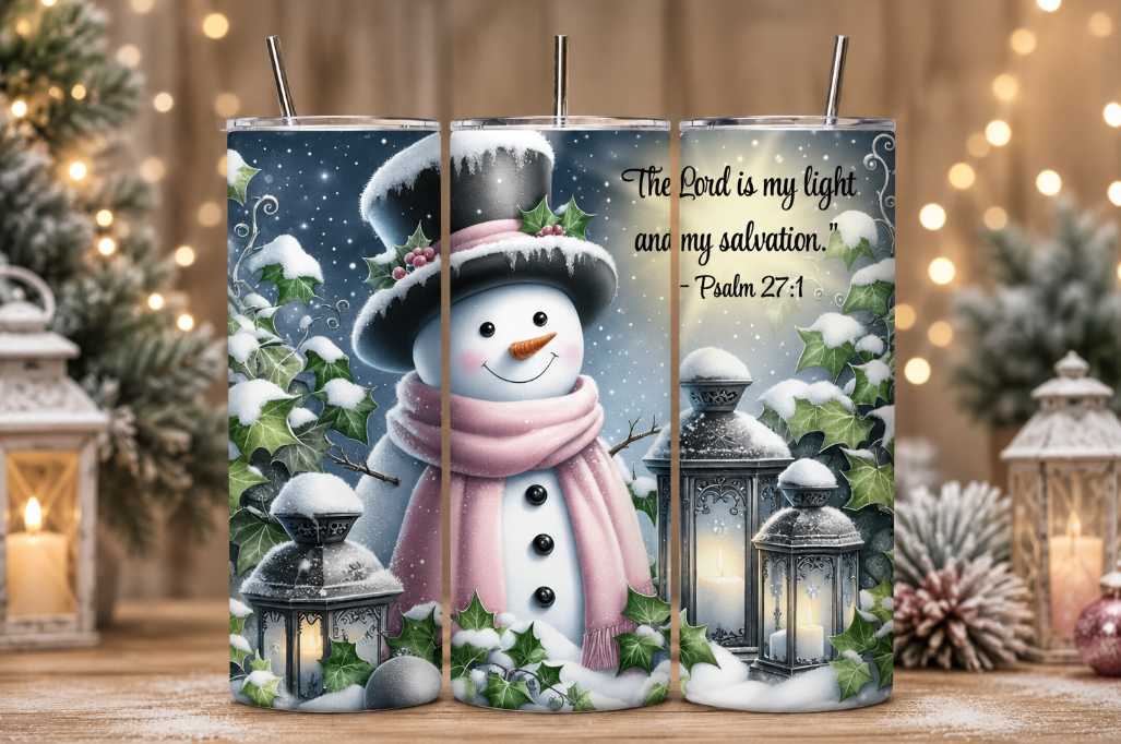 The Lord is my Light Tumbler Wrap